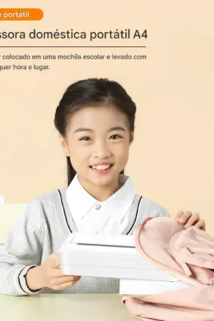 Impressora Térmica Portátil A4 Impressão Sem Fio e Sem Tinta - Jefe's Imports