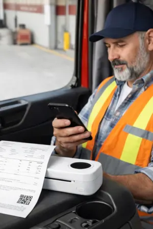 Impressora Térmica Portátil A4 Impressão Sem Fio e Sem Tinta - Jefe's Imports