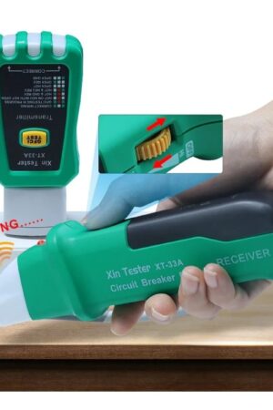 Localizador de Disjuntor UNI-T para Painel Elétrico 100V com Receptor e Transmissor - Jefe's Imports