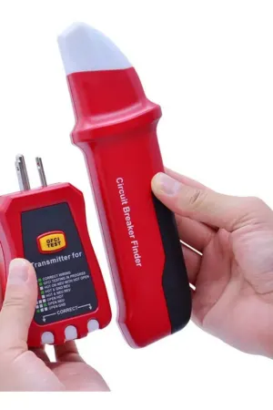 Localizador de Disjuntor UNI-T para Painel Elétrico 100V com Receptor e Transmissor - Jefe's Imports