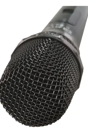 Microfone Wireless Profissional com 4 Microfones Portáteis UHF Sem Fio - Jefe's Imports