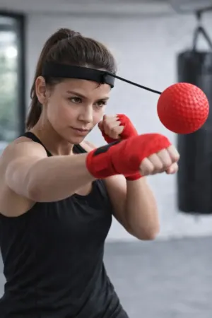 Bolinha de Boxe para Treino de Velocidade e Esquiva – Punch Ball com Faixa de Cabeça - Jefe's Imports