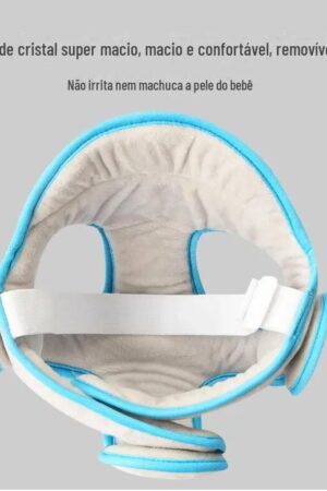 Capacete Protetor Infantil Anti-Impacto Ajustável para Bebê Primeiros Passos - Jefe's Imports
