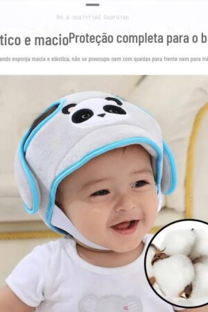 Capacete Protetor Infantil Anti-Impacto Ajustável para Bebê Primeiros Passos - Jefe's Imports