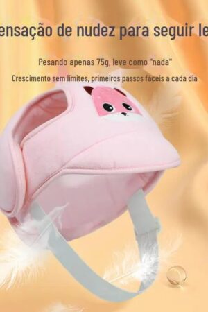 Capacete Protetor Infantil Anti-Impacto Ajustável para Bebê Primeiros Passos - Jefe's Imports