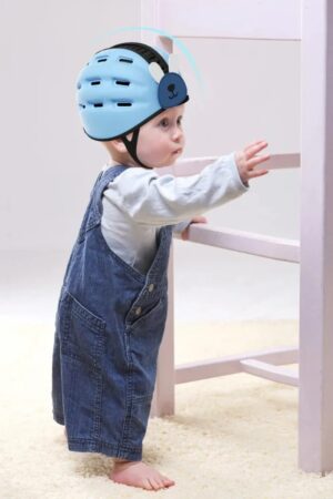 Capacete Protetor Infantil Anti Impacto com Velcro Ajustável - Jefe's Imports