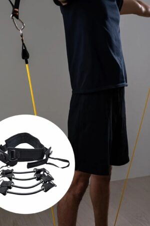 Elástico de Treinamento Funcional Rope Puller | Stretch & Toning Exerciser | Academia Portátil - Jefe's Imports