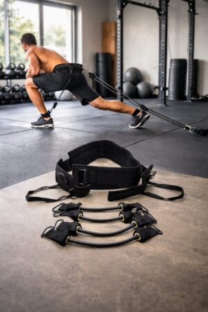 Elástico de Treinamento Funcional Rope Puller | Stretch & Toning Exerciser | Academia Portátil - Jefe's Imports