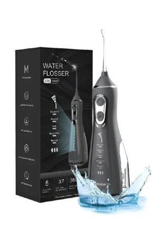 Irrigador Oral Elétrico Portátil Recarregável 5 Modos 140PSI com 4 Bicos USB-C - Jefe's Imports