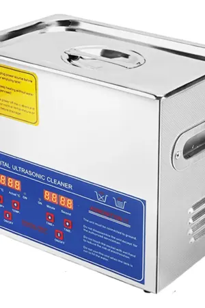 Limpador Ultrassônico 3L Profissional com Aquecimento Display Digital 40kHz Inox 220V - Jefe's Imports