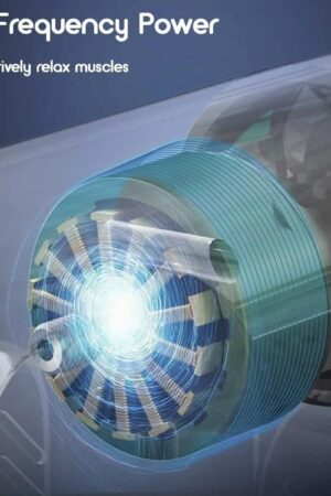 Massageador Corporal Fascial Modelo Pistola com 4 Cabeças e 5 Velocidades - Jefe's Imports