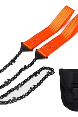 Serra de Fio Manual para Sobrevivência, Camping e Jardinagem Portátil - Jefe's Imports