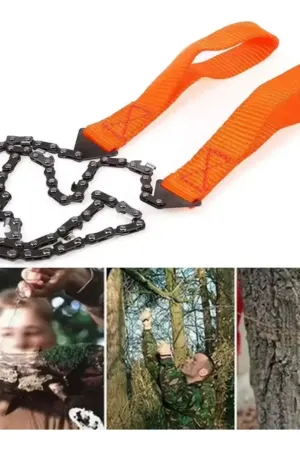 Serra de Fio Manual para Sobrevivência, Camping e Jardinagem Portátil - Jefe's Imports