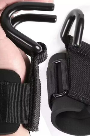 Strap Hook Musculação com Gancho – Par para Levantamento Terra - Jefe's Imports