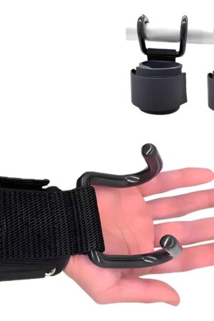 Strap Hook Musculação com Gancho – Par para Levantamento Terra - Jefe's Imports