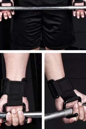 Strap Hook Musculação com Gancho – Par para Levantamento Terra - Jefe's Imports