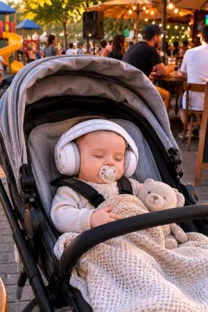 Abafador de Som Infantil Para Bebês Proteção Auditiva 27dB Ajustável - Jefe's Imports