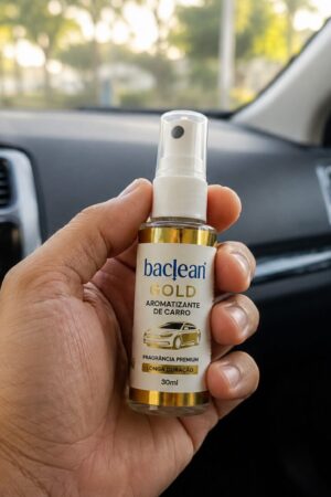 Baclean Gold Aromatizante Automotivo Spray 30ml Premium Longa Duração Para Carro - Jefe's Imports