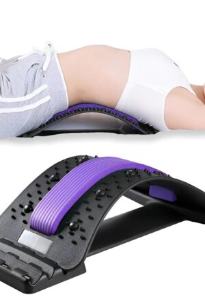 Corretor Postural Lombar Ajustável com Acupressão e Massageador para Coluna - Jefe's Imports
