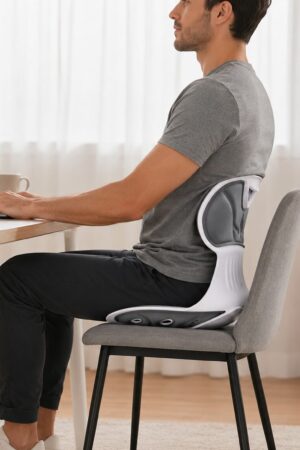 Encosto Ortopédico Ergonômico para Cadeira com Apoio Lombar e Assento Postural - Jefe's Imports
