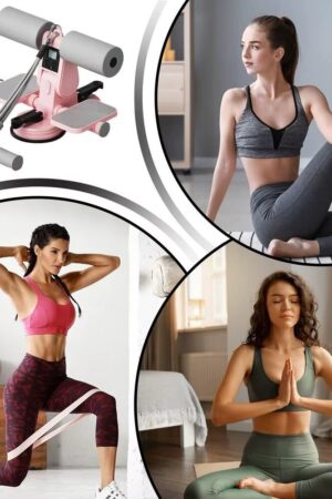 Máquina de Abdominal Portátil com Ventosa Dupla e Contador de Exercícios Ajustável Fitness Home Gym - Jefe's Imports