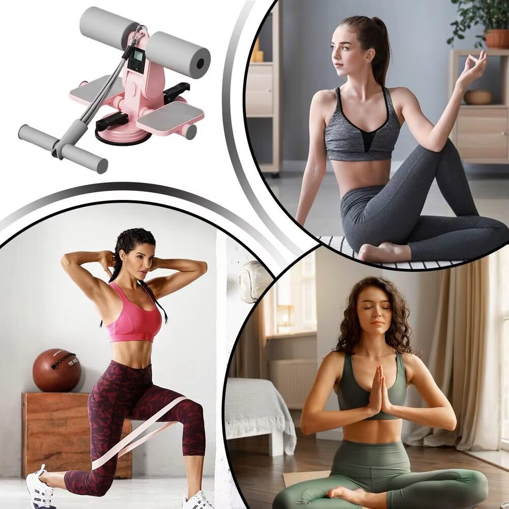 Máquina de Abdominal Portátil com Ventosa Dupla e Contador de Exercícios Ajustável Fitness Home Gym – Jefe's Imports Máquina de Abdominal Portátil com Ventosa Dupla e Contador de Exercícios Ajustável Fitness Home Gym - Jefe's Imports