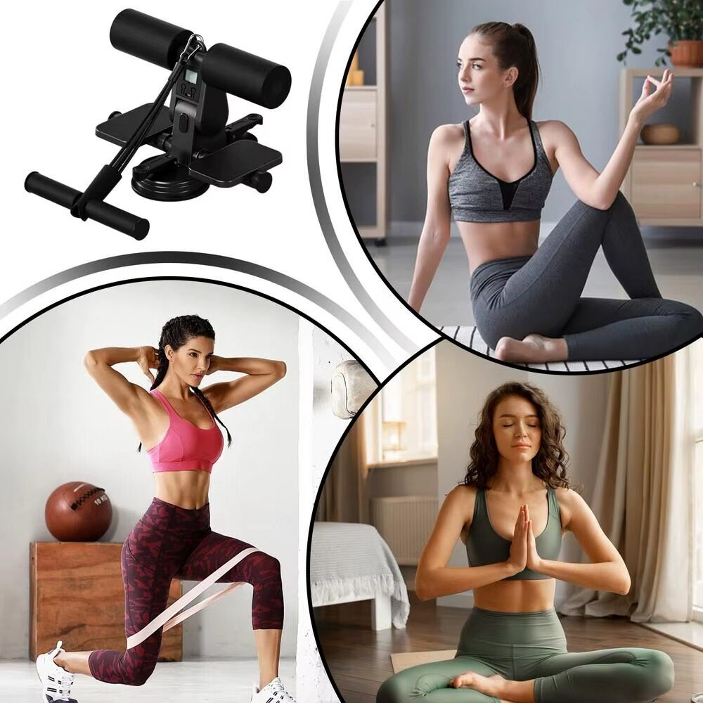 Máquina de Abdominal Portátil com Ventosa Dupla e Contador de Exercícios Ajustável Fitness Home Gym – Jefe's Imports Máquina de Abdominal Portátil com Ventosa Dupla e Contador de Exercícios Ajustável Fitness Home Gym - Jefe's Imports