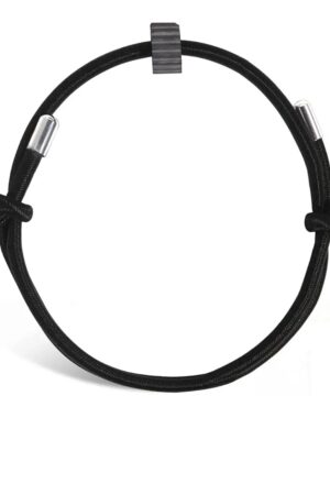 Pulseira Masculina Ajustável Antiestática Magnética EDC Minimalista Preta Premium Para Uso Diário - Jefe's Imports